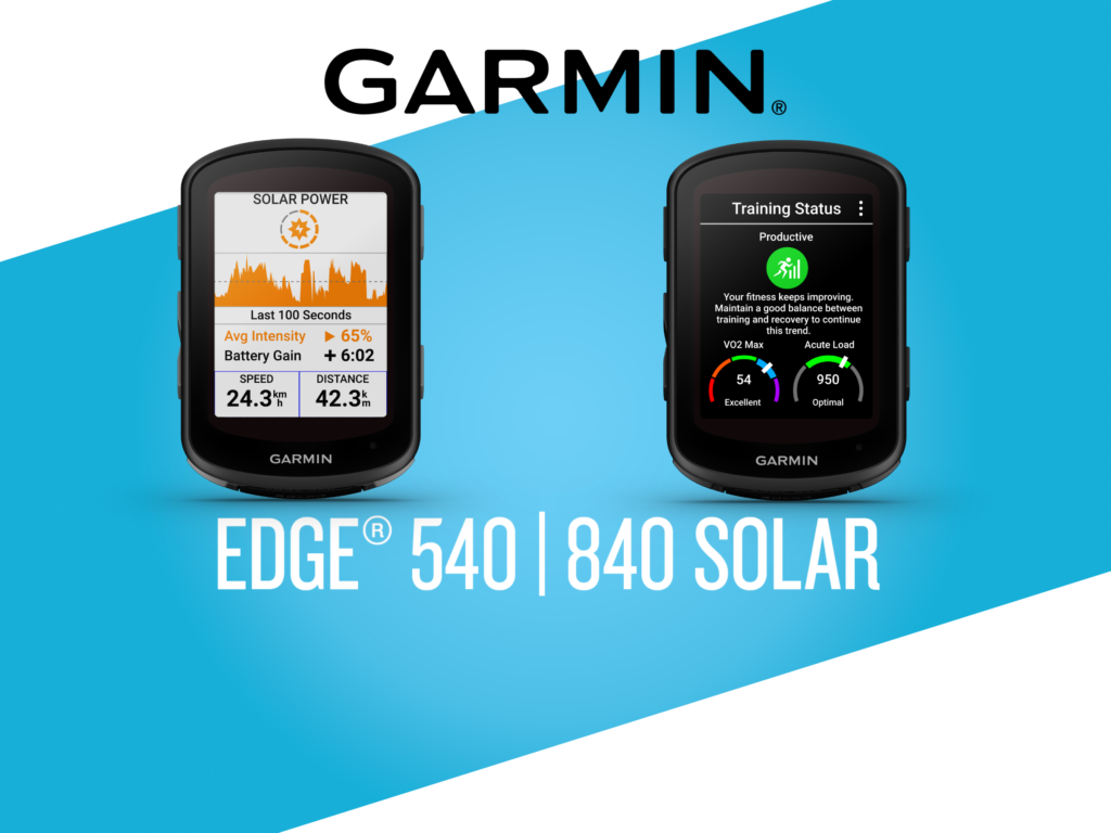 Introducing the Garmin Edge 540 & 840 Solar GPS Computers – Balfes